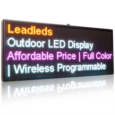 Leadleds Outdoor LED Video Sign Full Color Waterproof LED Display Board
