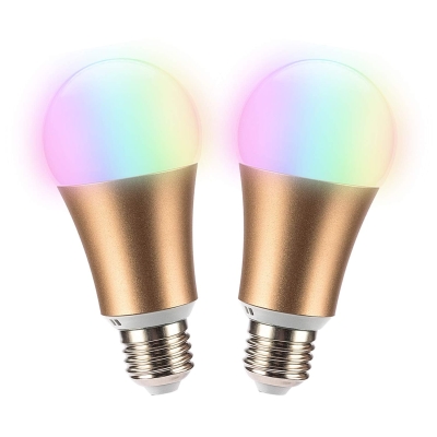 Leadleds WiFi Smart LED Light Bulb Multi-Color Dimmable Compatible with Alexa & Google Assistant