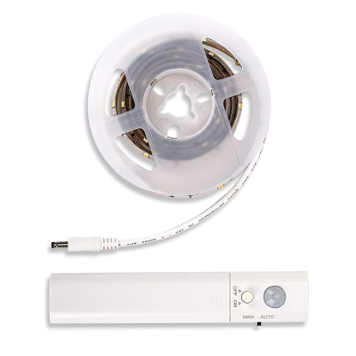 UNTCENT Flexible Motion Sensor Closet Light 3000k Warm White Battery Powered