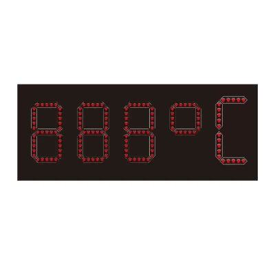 Leadleds Outdoor Led Temperature Display 5 Digits Thermometer