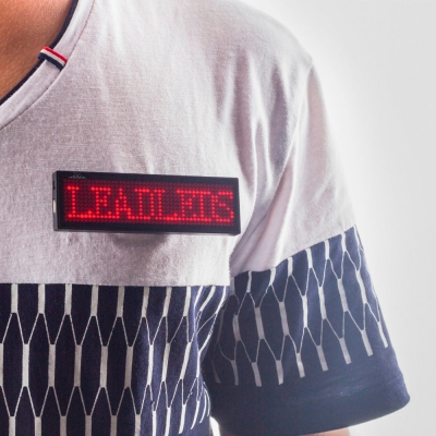 Leadleds Name Card Led Badge Scrolling Message Mini Led Sign Led Tag