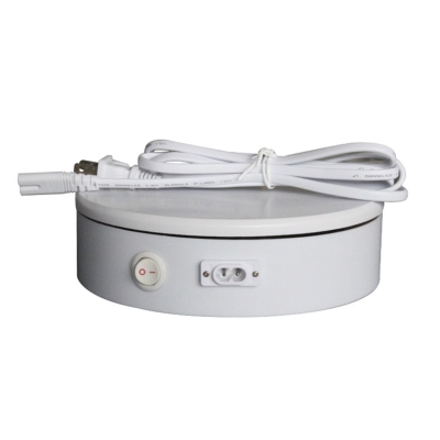 UNTCENT 20cm Electric Motorized Rotary Rotating Display Turntable for jewelry display stand