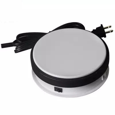 UNTCENT Motorized Display Stand Electronic Turntable for Jewelry Model Photography