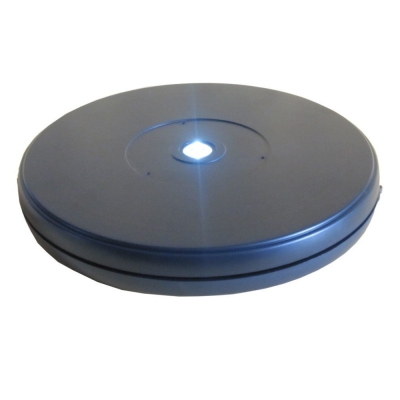 UNTCENT Electric Rotating Display Stand with Bright LED Great for Photography, Dia. 10 in