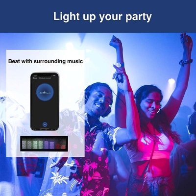 Leadleds Bluetooth LED Name Badge Rechargeable Name Tag