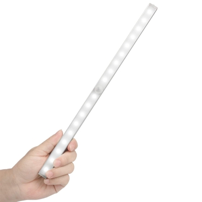 UNTCENT 18-LED Motion Sensor Wardrobe Light, Cupboard LED Lamp, USB Rechargeable Cabinet Lights Lamp