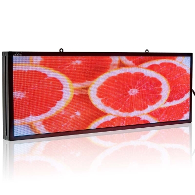 Leadleds 3G 4G WiFi Control P2 HD Indoor LED Moving Message Signs Billboard Display, 32 × 12 in