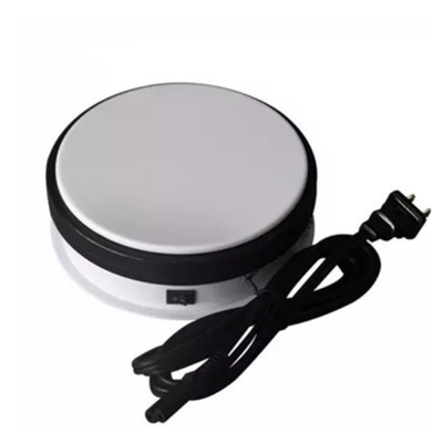 UNTCENT Motorized Display Stand Electronic Turntable for Jewelry Model Photography