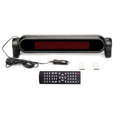 Leadleds Remote Car Sign Program Multi-language, Blue