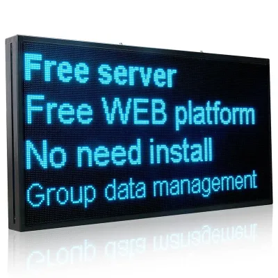 Leadleds Indoor Electronic LED Board Cloud Platform Manage Custom Messages, Full Color