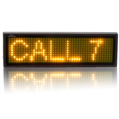 Leadleds Name Card Led Badge Scrolling Message Mini Led Sign Led Tag