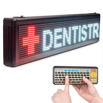 Leadleds Outdoor Remote Control Sign Multicolor Wireless Program Messages