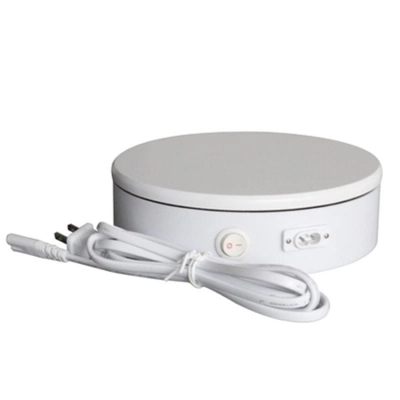 UNTCENT 20cm Electric Motorized Rotary Rotating Display Turntable for jewelry display stand