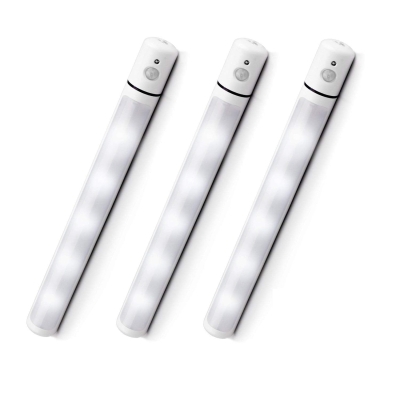 UNTCENT 5-LED Motion Sensor Light Battery Operated Closet Light With Magnetic Strip