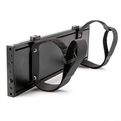 Leadleds 34cm Car Sign WiFi Programmable Led Light Sign with Velcro Straps for Rearview Mirror