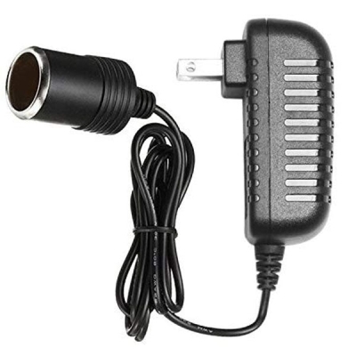 Leadleds Ac/dc Adapter Car Cigarette Lighter Socket 12v Dc Charger for Car Dc Appliances Running At Home Shopping Window (100-240vac Convert 12v Kit)