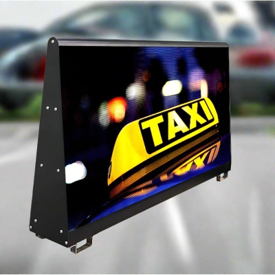 Leadleds 38 in Motion LED Car Sign for Vehicles Roof HD Display Board 312 ×156 Pixel Matrix