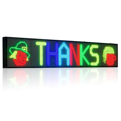 Leadleds Programmable Led Ticker Tape Display Board Digital Signage