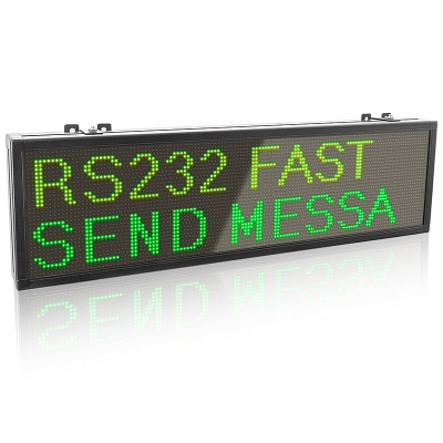 Leadleds RS232 RS485 Digital Led Display for Advertising Notice, 3 Colors