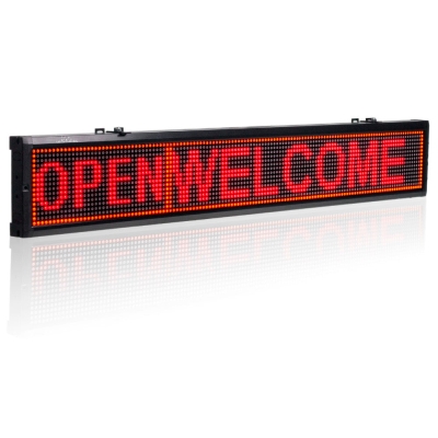 Leadleds Indoor Led Sign Display Board Programmable Message Sign 3 Colors for Office Store Window