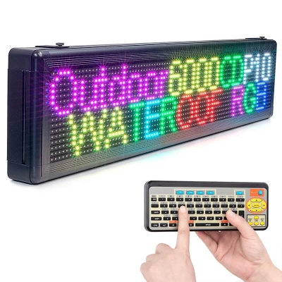 Leadleds Outdoor Remote Control Sign Multicolor Wireless Program Messages