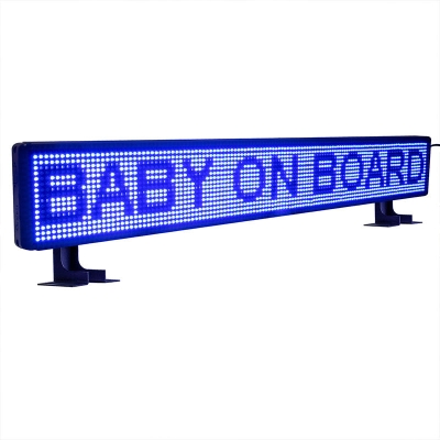 Leadleds Mobile Digital Led Sign Advertising Display Screen Blue Message Board
