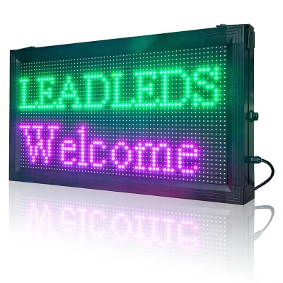 Leadleds Double Sided Outdoor Signage Information Display Customizable Messages