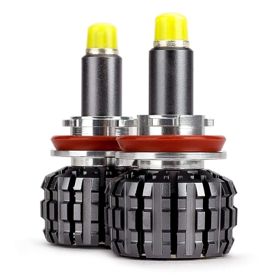 Leadleds LED Headlight Bulb All-in-One Conversion Kit 60W 6000lm 6000k