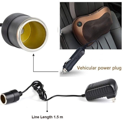 Leadleds Ac/dc Adapter Car Cigarette Lighter Socket 12v Dc Charger for Car Dc Appliances Running At Home Shopping Window (100-240vac Convert 12v Kit)
