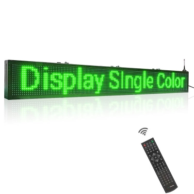 Leadleds 7 Colors Led Messages Boards Programmable by Keyboards, 40 x 6 in