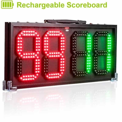 Leadleds 8in Electronic Soccer Change Player Display Board Referee Substitution Board