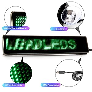 scrolling banner