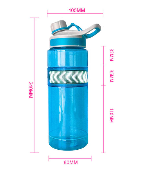 Outdoor Portable Water Bottle with Bluetooth Rechargeable LED Display Promotional Gift Water Bottle Advertising LED Screen
