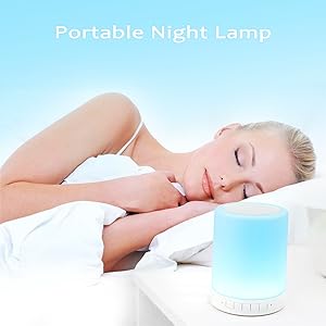 Leadleds Wireless Bluetooth Speaker Portable Music Lamps
