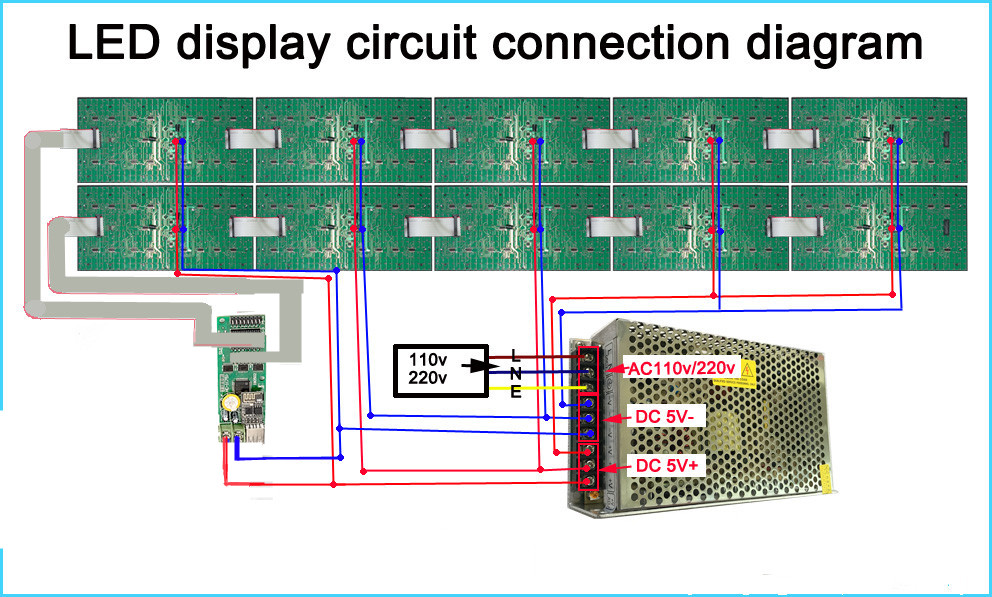 led control card DIY