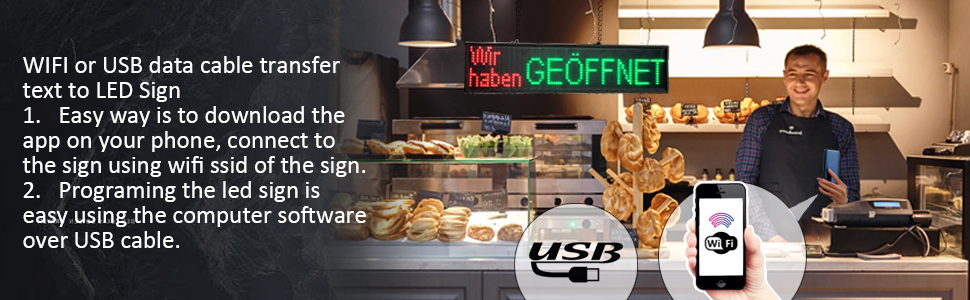 led lighted signage