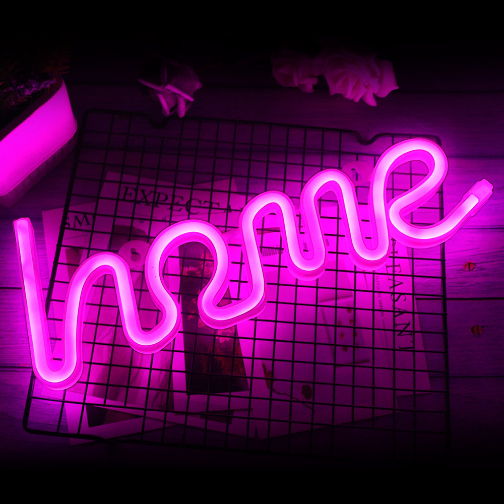 Leadleds Creative LED Neon Light Sign LOVE HEART Wedding Party Decoration Neon Lamp